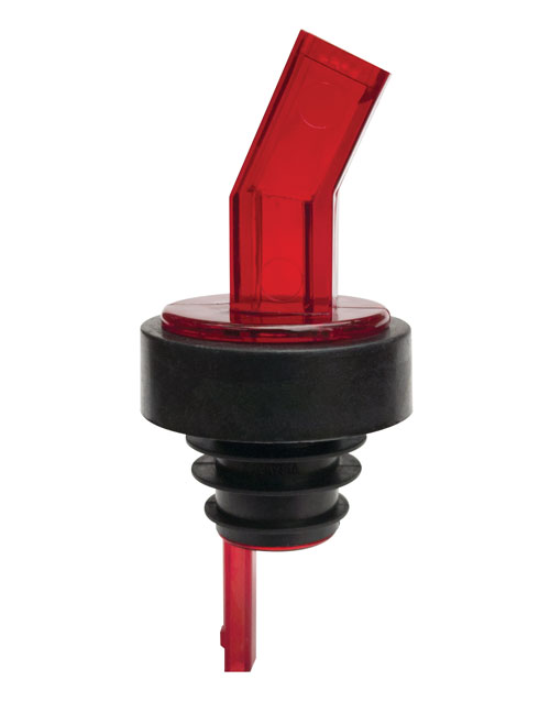 SSP-303R Square Screened 3-Count Pourer Red
