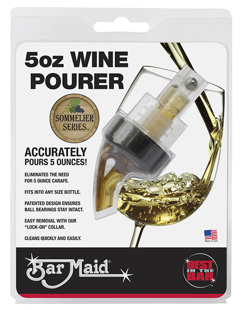 Wine Pourer – 5 oz - Bar Maid – Best in the Bar