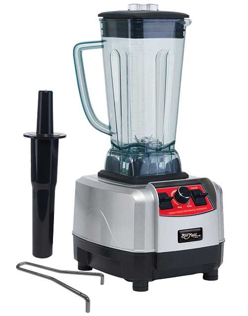 68 oz (2 L) Bar Maid Large Capacity Commercial Blender with Tamper and Blade Removal Tool
